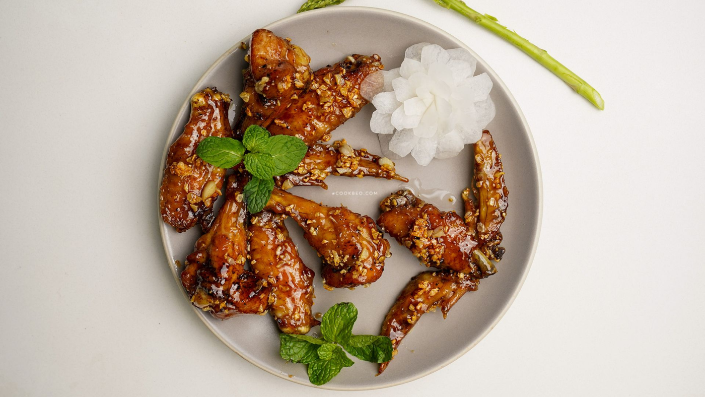 cách làm cánh gà chiên mắm